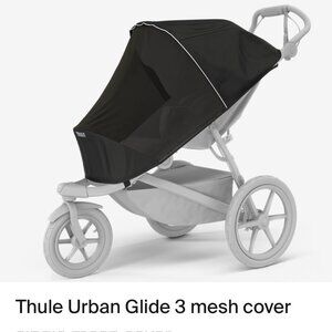 NWT Thule Urban Glide 3 Stroller Mesh Cover- Gl 3 Single,  2 Single, 2 & 4-Wheel